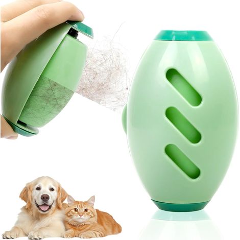 Rouleau de fourrure réutilisable, éliminateur de fourrure pour les vêtements, rouleaux de fourrure de gel adhésif portable en silicone