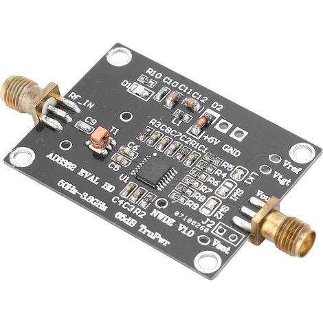 RMS DC 65dB 50Hz-3,8GHz Detektionsmodul mit HF-Leistungswandler, 3,3-5V-Platine, präzise Messung (1/5)