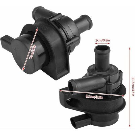 Pompe a eau 12v Voiture, pompe à eau de moteur de voiture Pompe à eau auxiliaire de refroidissement auxiliaire (1/3)