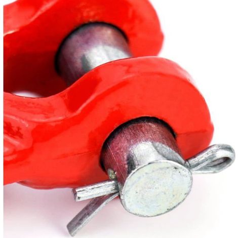 Lot de 4 maillons intermédiaires de réparation à Double Chape pour chaîne de Transport de Camion de 9,5 mm, capacité de 3 kg (1/5)