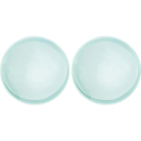 Lentille concave en verre double concave 2 pièces 10 cm diamètre 300 mm focale facile à entretenir pour applications en laboratoire chimie (1/5)