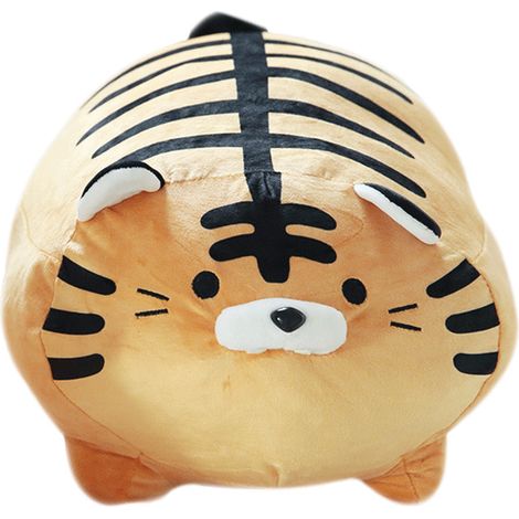 Coussin tigre créatif en coton duvet couché oreiller de repos (1/4)