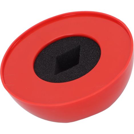Support de vernis à ongles rouge, organisateur de salon de manucure, porte-bouteilles stable avec large base. (1/5)