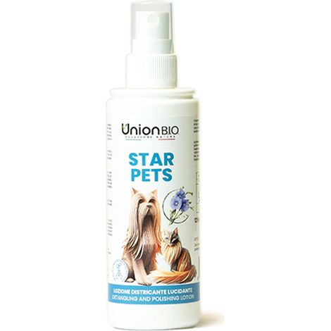 500 ml Star Pets: Star Pets lotion démêlante et lustrante pour chiens et chats, repousse la saleté et la poussière, parfum lavande