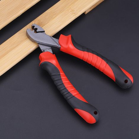 Pince multifonction pour pêche avec manche antidérapant et durable