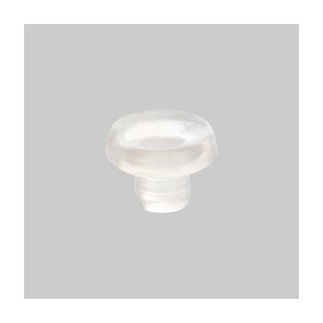 Gommino per mensole pvc trasparente conf. da 100 pz