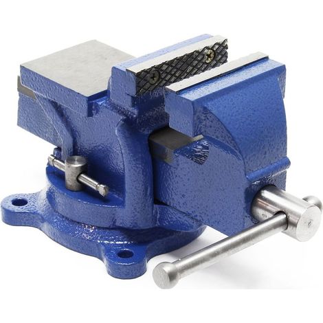 Xpotool – Étau d’atelier Heavy Duty 75 mm – Mâchoire de serrage pour pièces longues – Enclume pour martelage – Fixation stable sur établi (1/5)