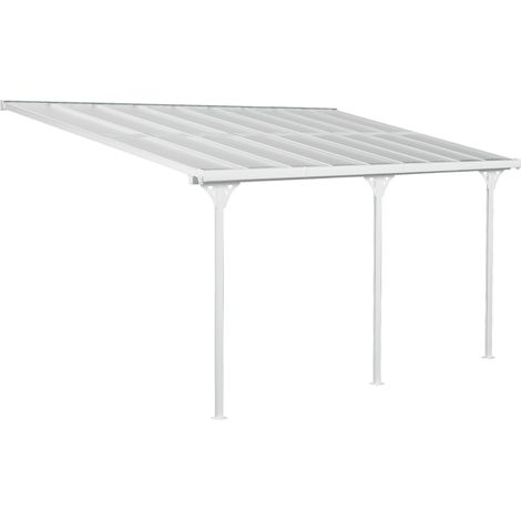 Westmann Abri de terrasse en aluminium Bruce 556 Blanc