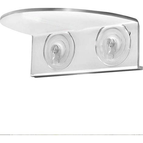 Support mural transparent en acrylique pour pots de fleurs, idéal pour les fenêtres, les miroirs et les surfaces lisses – Décoration de jardin d'intérieur peu encombrante (1/3)