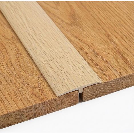 Barre de Seuil Adhesive, Seuil de Porte en PVC 5 cm x 300cm, Bande de transition autocollante en vinyle, Baguettes de Seuil pour Joints de Sol, pour Planchers en Bois et Carrelages, Grain d'érable (1/5)