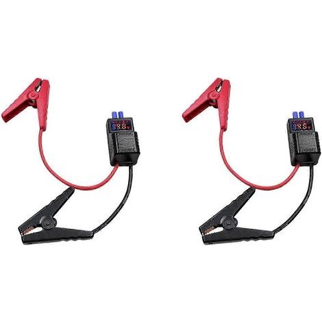 Compatible avec deux pinces de démarrage d'urgence avec connecteurs EC5, protection contre l'inversion de polarité, produit 650A 12V. (1/5)
