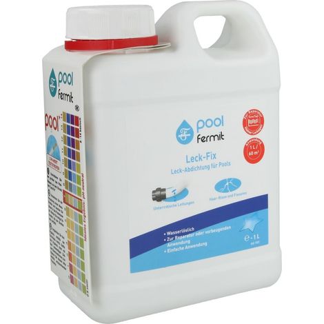 Scellant LECK-FIX pour piscines bidon de 1 l