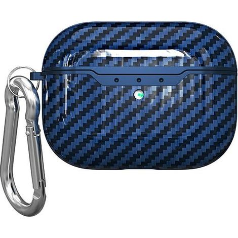 AirPods Pro Beline Carbon Case Blau