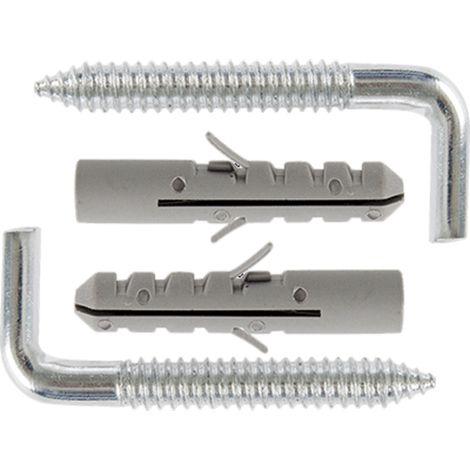 Kit de crochets de fixation pour radiateur M10-75