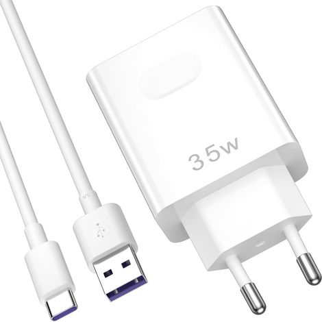 35W Chargeur et Câble USB C pour Honor 400 Lite 5G 200 90 Smart 70 (1/5)
