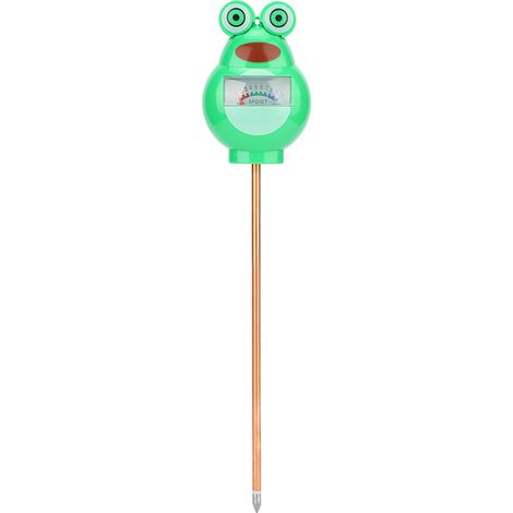 Misuratore Umidità Terreno Analogico – Sonda 27 cm in Plastica e Vetro, Scala 1-10 Senza Batterie – Design Pratico ed Elegante – Ideale per Giardino, Prato e Piante da Interno (1/5)