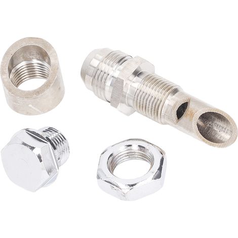 Kit soudure E VAC inox universel 10AN bouchon M18 coudé O2 M18x1.5 bouchon vide (1/5)