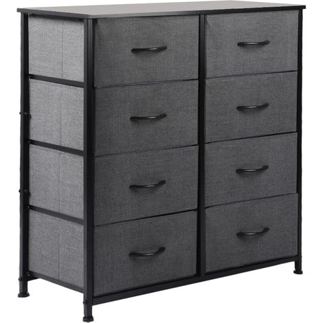 Levede Fabric Chest of 8 Drawers Storage Organizer Bedroom Home Furniture Unit