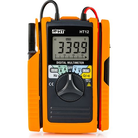 HT Instruments HT12 pinza amperimétrica multímetro preciso (1/4)