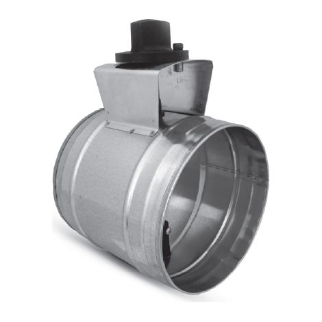 Registre de réglage galva axe plastique 200 mm - DACAP200 - REGGALAPD200 ECONONAME - REGGALAPD200