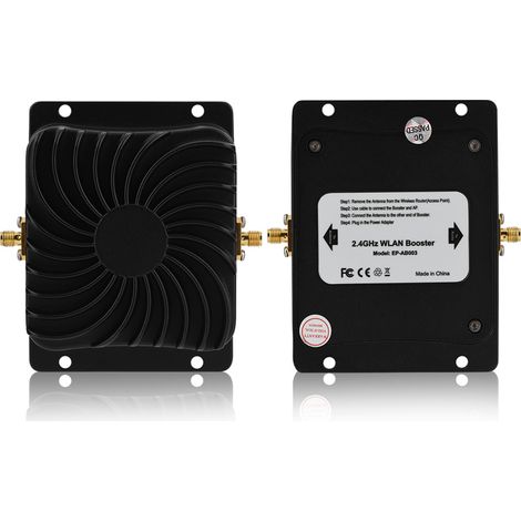 Amplificateur haut débit EDUP EP-AB003 2,4 GHz 8 W pour routeur sans fil (prise UE)