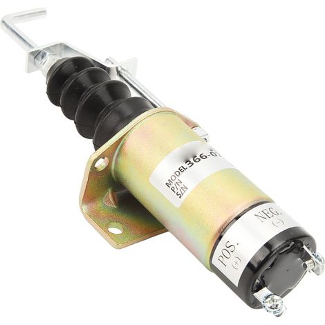 Électrovanne D Arrêt - 12 V DC - Pour Moteur Lister Peter - Modèle 366-07197 - 1 Pièce (1/5)