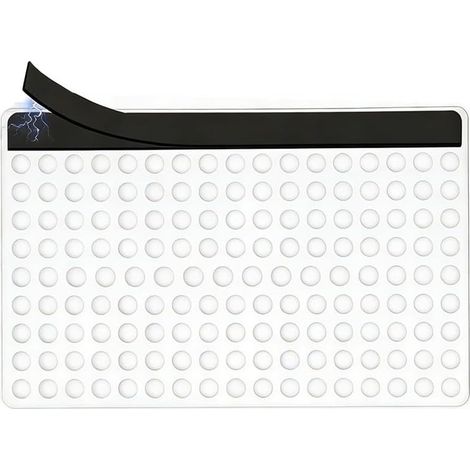 Filet de protection magnétique pour piscine creusée en plein air, attrape-feuilles et débris avec système de fixation magnétique innovant, matériau PP pour ski (1/5)
