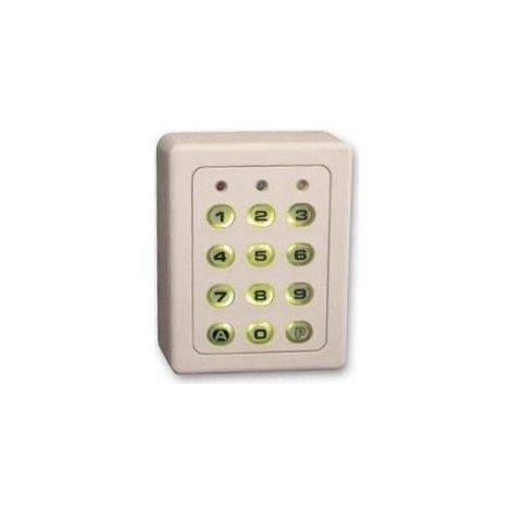 Clavier à code - ABSPORTAIL - SUBO12 - Filaire - 60 codes - Alimentation 12/24V