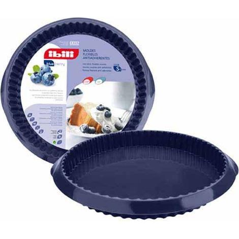 Ibili Tarteform Silikon 28 cm Heidelbeere