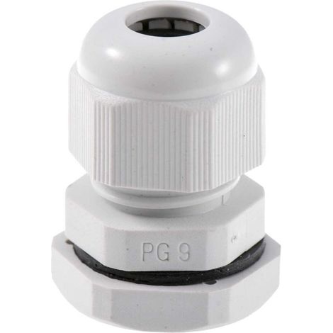Kabelverschraubung PG-9 IP68 Grau