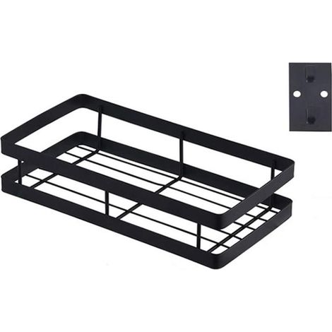 Étagère à épices murale, rangement pour épices - fixation murale sans perçage, étagère à épices multifonctionnelle, 1 pièce, 25 cm. (1/5)