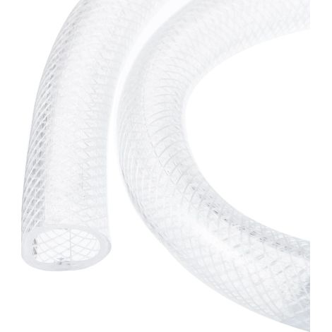 5ft 19x25.4mm Tresse Plastique PVC Transparent Tube Renforce Vinyle (1/5)