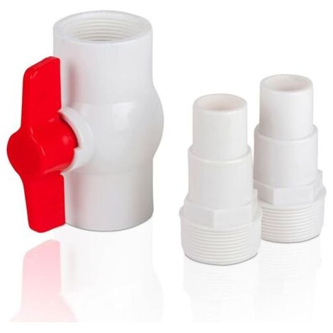 Gre AR512 - Vanne d'ouverture avec 2 connecteurs filetés. Compatible avec des diamètres de 32 à 38 mm. (1/5)