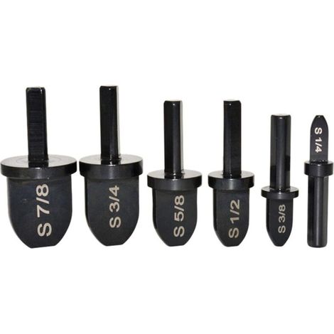 Lot d'outils avec embouts de perçage + extension de tubes en cuivre pour visseuse ou perceuse, set de forets pour outil à presser, 6 pièces (1/5)