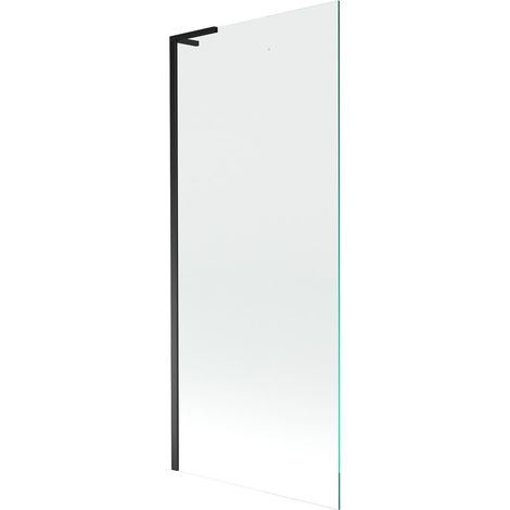 Mexen Next L mampara de ducha de 1 hoja 80 x 150 cm, transparente, negro - 895-080-000-03-00-70 (1/5)