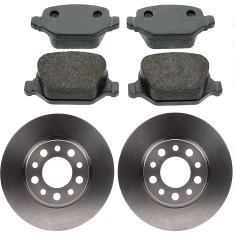 KIT FRENI POSTERIORI compatibile con Alfa Romeo GT - DISCHI + PASTIGLIE OEM: FDB1349 / DDF1138 /SOSTITUZIONE DIRETTA/BASSA POLVERE/SILENZIOSO