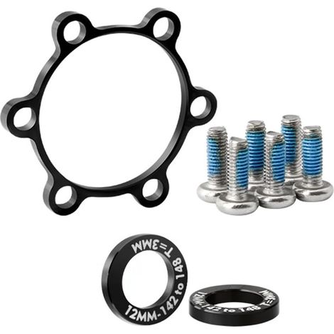 Adaptateur De Vélo Jeu D'entretoises De Frein À Disque Compatible Avec Les Changements De Moyeu Avant 100mm À 110mm Et De Moyeu Arrière 142mm À 148mm (1/5)