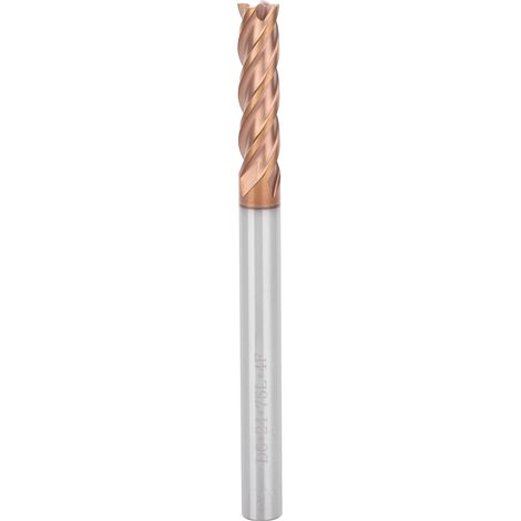 4-schneidige Hartmetall-Schaftfräser für CNC-Maschinen, 6 mm x 24 mm x 75 mm, Schneidwerkzeug für Fräsmaschinen.