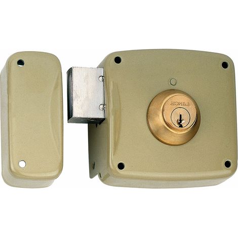 Serratura Lince 5124a-95124ahe12i Sovrapporre Acciaio 120 mm Sinistra