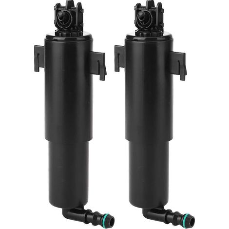 2 Pièces Pulvérisateur à Jet de Buse de Lave-phare, Buse Noire à Montage Direct, unité de Pulvérisation avec Conception Compatible, Idéal pour la Série 3 E93 2006 2011 (1/4)