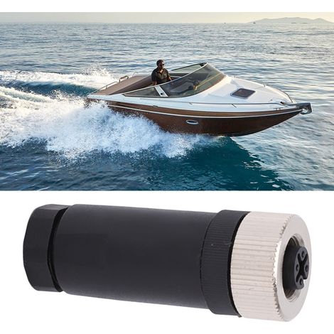 Connecteur NMEA 2000 N2K à filetage externe M12 femelle 5 broches, compatible Lowrance et réseaux marins. (1/5)