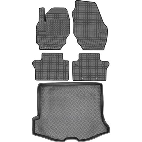Volvo V60 I Kombi (2011–2018) – SET: Gummifußmatten + Kofferraummatte (1/5)