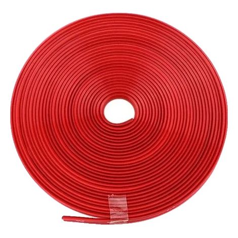 Protezione per cerchioni, decorazione elegante, facile installazione, 8 m - rosso (1/2)
