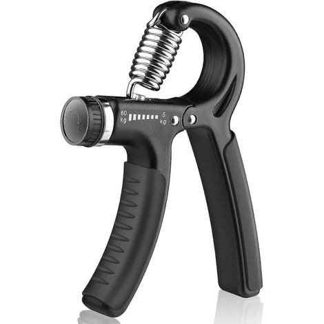 Handkrafttrainer, Griffkrafttrainer mit einstellbarem Widerstand, Unterarmtrainer, Handtrainer für Griffkraft, Muskelaufbau und (1/5)