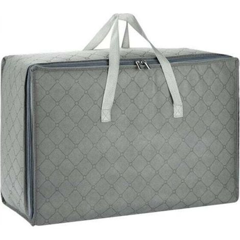 1 sac de rangement pour vêtements, tissu non tissé épais, anti-humidité, anti-insectes, convient pour housses de couette et linge de lit (1/5)