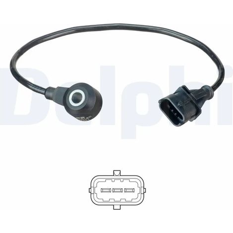Capteur de cognement Delphi Technologies AS10180 OPEL 6238181 9158720