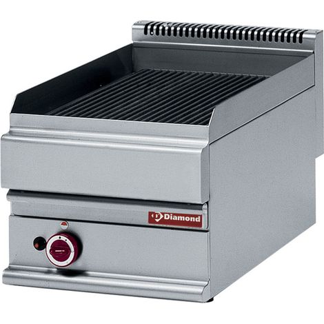 Grill vapeur à gaz avec grille en fonte - Diamond