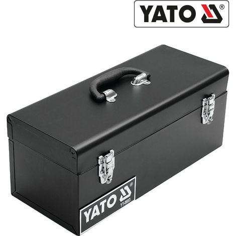 YATO YT-0883 Werkzeugkiste Werkzeugkoffer Werkzeugkasten Werkzeug Metall 428x180x180mm