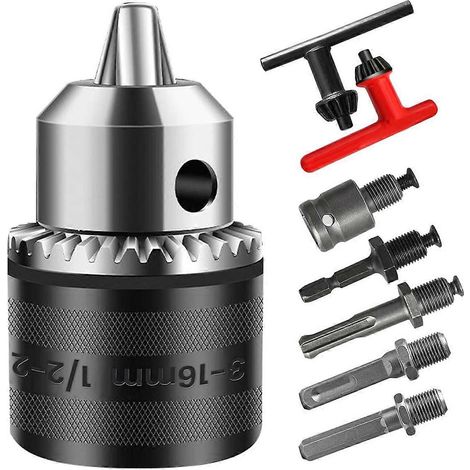 3-16 mm Bohrfutteradapter 1/2-20UNF, für Schlagschrauber