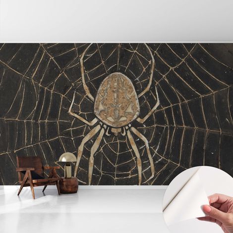 Papier peint adhésif décoratif pour salon chambre et cuisine Facile à poser avec colle Toile d'araignée 416x254 cm (1/5)